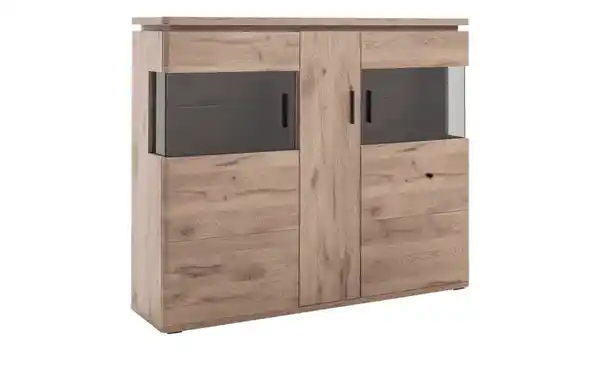 Bild 2 von Primo Highboard  Kataros ¦ holzfarben ¦ Maße (cm): B: 150 H: 124 T: 38 Kommoden & Sideboards > Highboards - Möbel Kraft