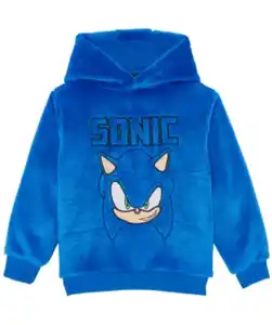 Sonic Sweatshirt, Sonic, Kapuze, royalblau