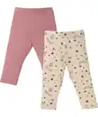 Bild 1 von Gerippte Leggings, 2er-Pack, Ergee, dunkelrosa