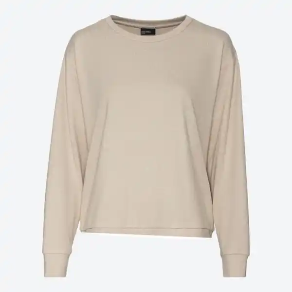 Bild 1 von Damen-Pullover mit Rundhalsausschnitt, Beige