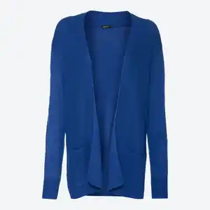 Damen-Strickjacke im Basic-Style, Blue