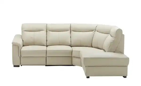 Bild 1 von Primo Ecksofa Leder und Kunstleder Barcelona ¦ beige ¦ Maße (cm): B: 229 H: 99 T: 260 Polstermöbel > Sofas > Ecksofas - Möbel Kraft