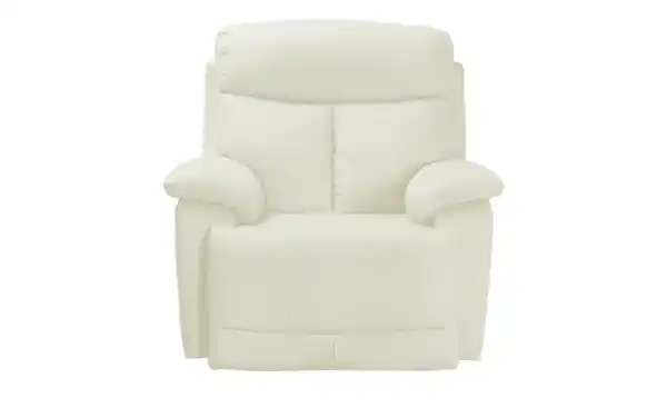 Bild 3 von Wohnwert Einzelsofa aus Echtleder mit manueller Relaxfunktion Ambra ¦ beige ¦ Maße (cm): B: 104 H: 102 T: 102 Polstermöbel > Sessel > Ledersessel - Möbel Kraft