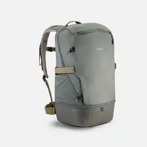 Wanderrucksack Arpenaz mit Kühlfach - NH500 - 30 L Grau|grün