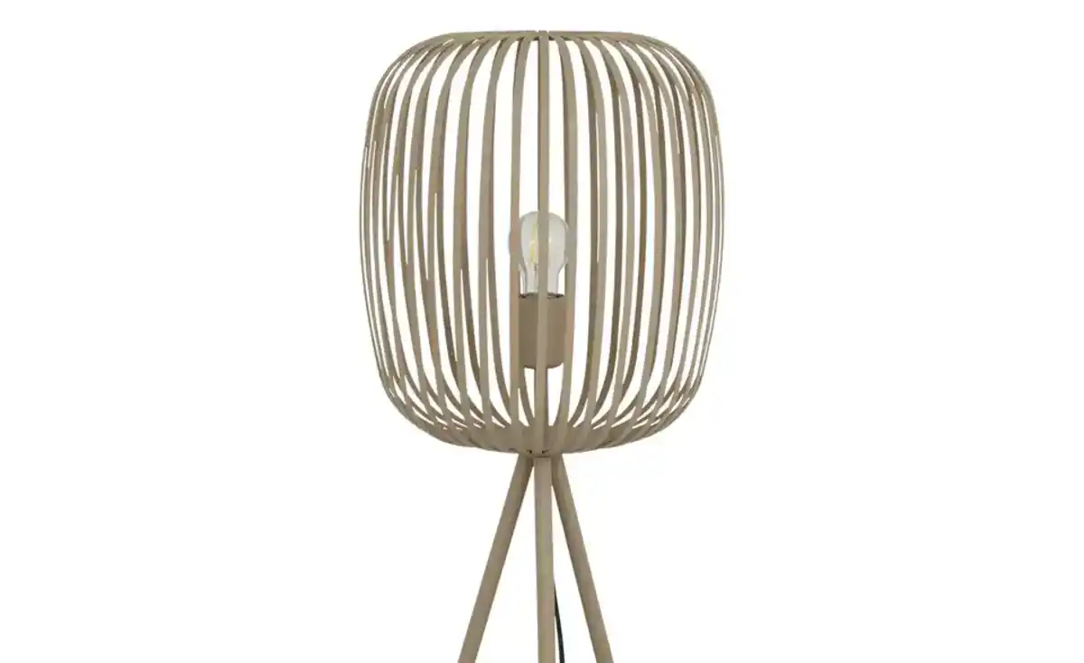 Bild 3 von Dreibein-Stehleuchte ¦ beige ¦ Maße (cm): H: 140,5  Ø: [32.5] Sale > Lampen-Sale - Möbel Kraft