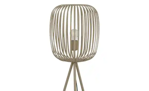Bild 3 von Dreibein-Stehleuchte ¦ beige ¦ Maße (cm): H: 140,5  Ø: [32.5] Sale > Lampen-Sale - Möbel Kraft