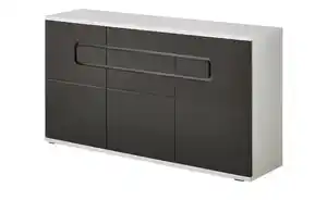 Primo Sideboard  Talia ¦ schwarz ¦ Maße (cm): B: 150 H: 80 T: 37 Kommoden & Sideboards > Sideboards - Möbel Kraft