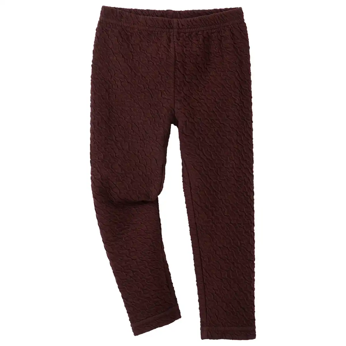 Bild 1 von Mädchen Leggings aus strukturiertem Material BRAUN