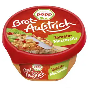 Popp Brotaufstrich Tomate-Mozzarella