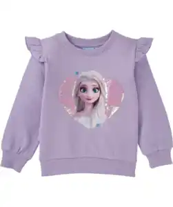 Frozen Sweatshirt, Wendepailletten, lila