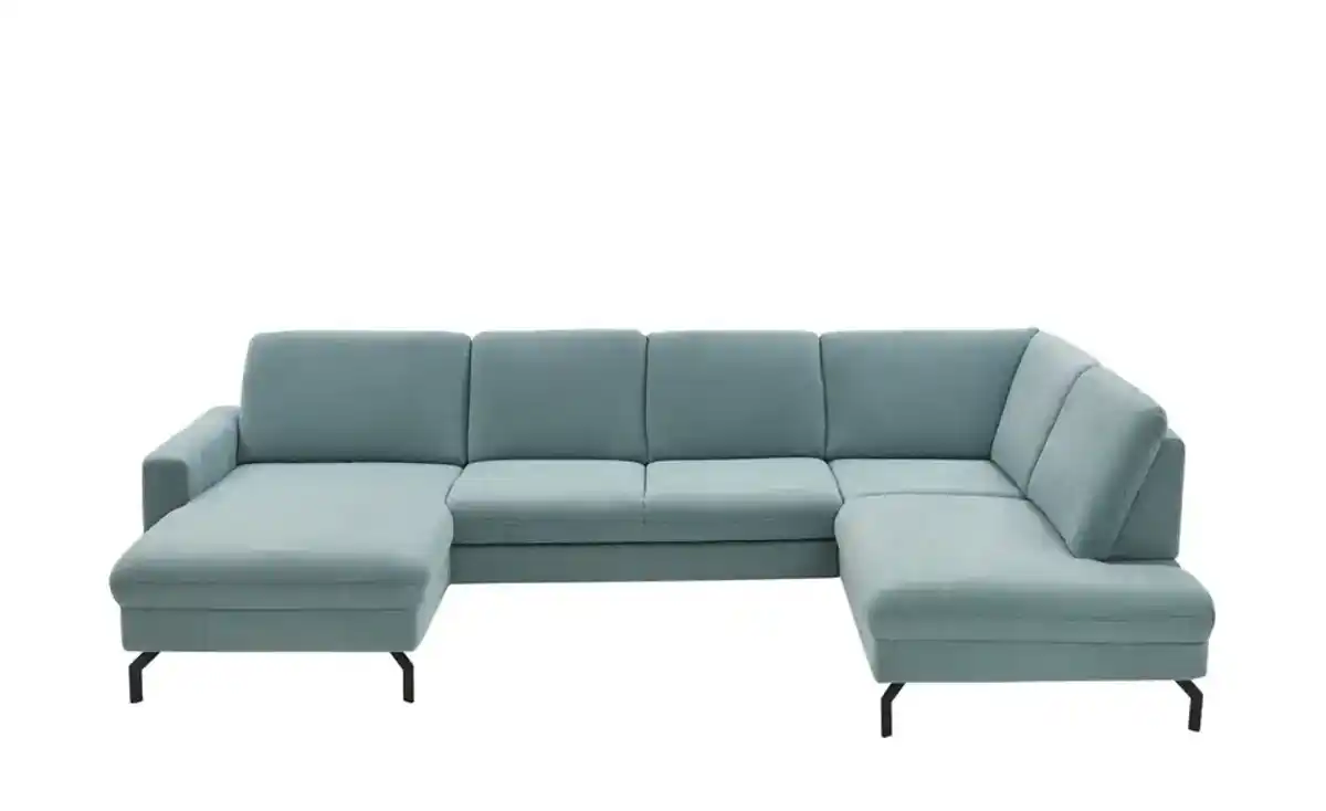 Bild 1 von Kollektion Kraft Wohnlandschaft  Grace ¦ blau ¦ Maße (cm): B: 332 H: 89 T: 220 Polstermöbel > Sofas > Schlafsofas - Möbel Kraft