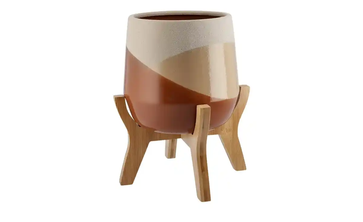 Bild 4 von Übertopf auf Holzgestell