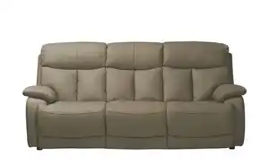 Wohnwert Ledersofa aus Echtleder Ambra ¦ braun ¦ Maße (cm): B: 218 H: 102 T: 102 Polstermöbel > Sofas > 3-Sitzer - Möbel Kraft