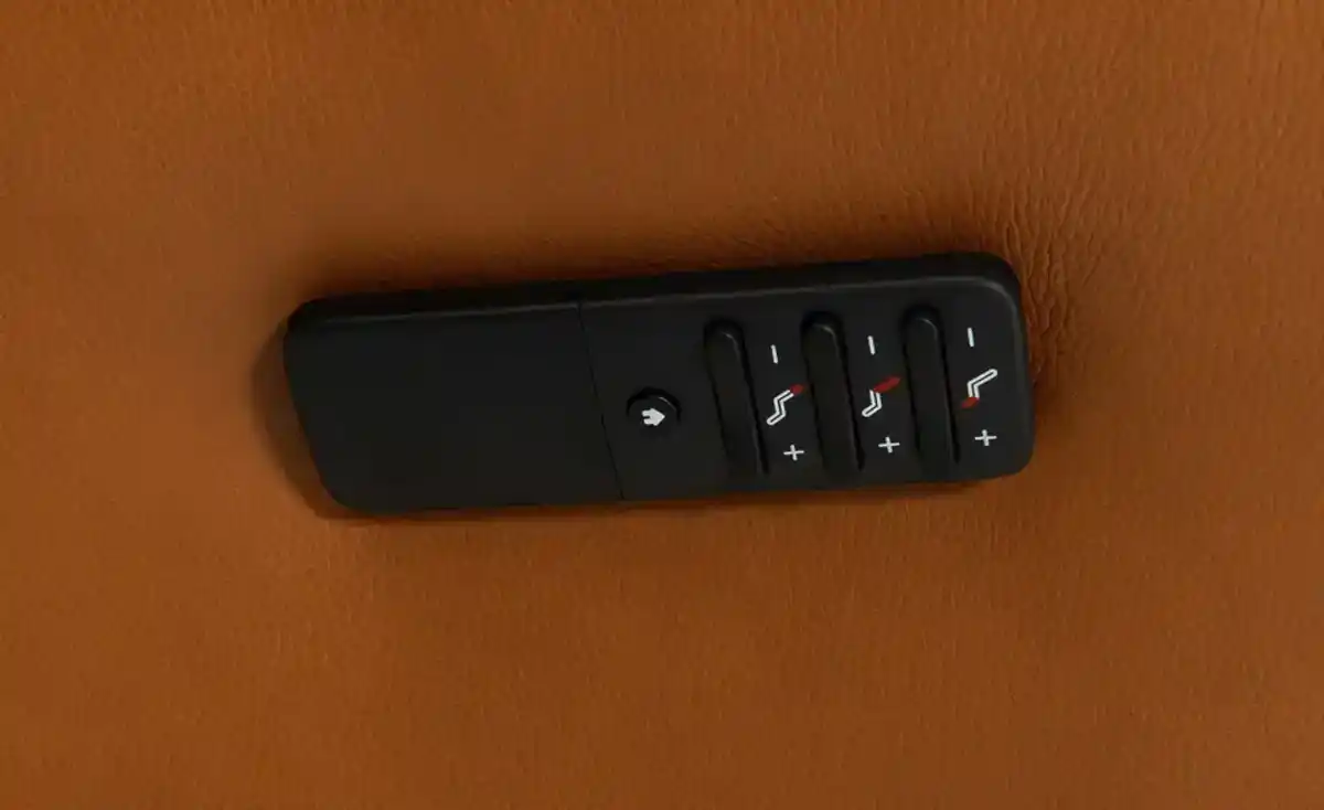 Bild 2 von Relax- Drehsessel  Stylux ¦ orange ¦ Maße (cm): B: 82 H: 111 T: 86 Polstermöbel > Sessel > Drehsessel - Möbel Kraft