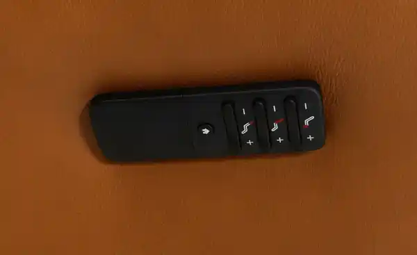 Bild 2 von Relax- Drehsessel  Stylux ¦ orange ¦ Maße (cm): B: 82 H: 111 T: 86 Polstermöbel > Sessel > Drehsessel - Möbel Kraft