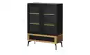 Bild 1 von Highboard ¦ schwarz ¦ Maße (cm): B: 90 H: 120 T: 40 Kommoden & Sideboards > Highboards - Möbel Kraft