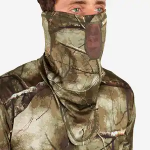 Jagd-Schlauchschal 500 Atmungsaktiv CAMOUFLAGE TREEMETIC Braun|grün