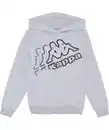 Bild 1 von Kappa Pullover, Kappa, Kapuze, hellgrau melange