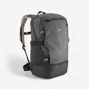 Wanderrucksack Arpenaz mit Kühlfach - NH500 - 30 L Grau