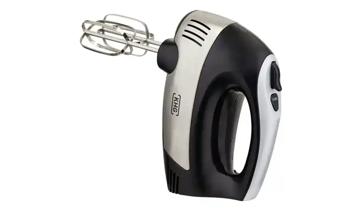 Bild 3 von KHG Handmixer  HM-305 (SE) ¦ schwarz ¦ Kunststoff, Edelstahl ¦ Maße (cm): B: 10,6 H: 23 T: 17,2 Sale > Elektro-Sale - Möbel Kraft