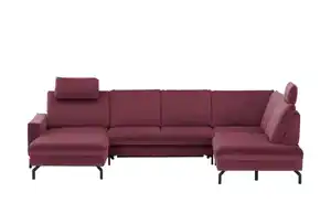 Kollektion Kraft Wohnlandschaft  Grace ¦ lila/violett ¦ Maße (cm): B: 332 H: 89 T: 220 Polstermöbel > Sofas > Schlafsofas - Möbel Kraft