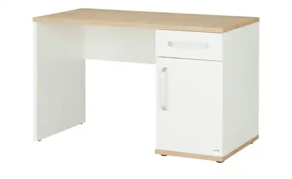 Bild 1 von Mia & Mo Schreibtisch  Clea ¦ weiß ¦ Maße (cm): B: 120 H: 74 T: 60 Tische > Bürotische - Möbel Kraft