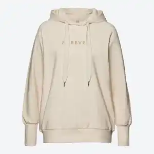 Damen-Sweatshirt mit Schriftzug, Beige