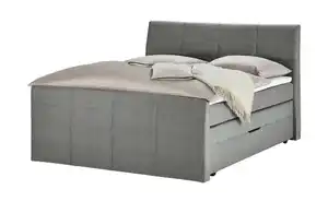 Boxspringbett ¦ grau ¦ Maße (cm): B: 188 H: 124 Betten > Boxspringbetten - Möbel Kraft