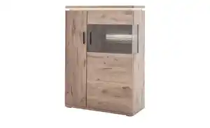 Primo Highboard  Kataros ¦ holzfarben ¦ Maße (cm): B: 90 H: 124 T: 38 Kommoden & Sideboards > Highboards - Möbel Kraft