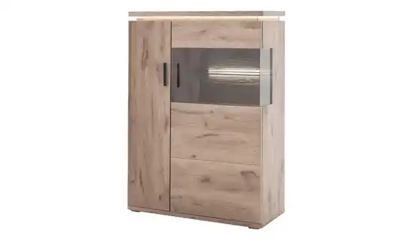 Bild 1 von Primo Highboard  Kataros ¦ holzfarben ¦ Maße (cm): B: 90 H: 124 T: 38 Kommoden & Sideboards > Highboards - Möbel Kraft