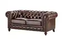 Bild 2 von uno Ledersofa im Vintagelook Chesterfield