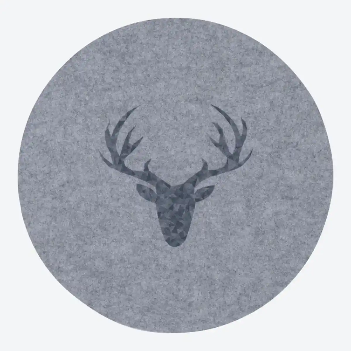 Bild 1 von Platz-Set aus Filz, Ø ca. 38cm, Gray