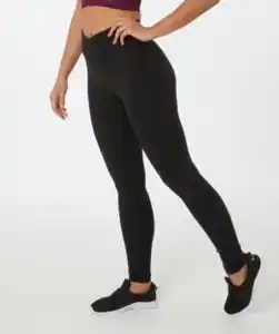 Schwarze Sport-Leggings, Ergeenomixx, schwarz