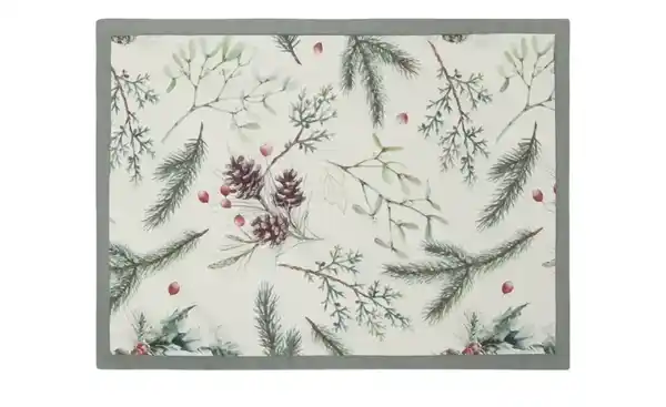 Bild 3 von como Platzset  Weihnachten ¦ mehrfarbig ¦ 100% Baumwolle ¦ Maße (cm): B: 32 Heimtextilien > Tischwäsche > Platzsets - Möbel Kraft