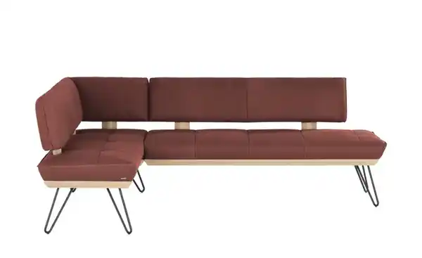 Bild 3 von KOINOR Eckbank  Leder Dining System 4 ¦ rot ¦ Maße (cm): H: 88 Bänke > Eckbänke - Möbel Kraft