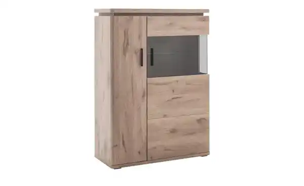 Bild 3 von Primo Highboard  Kataros ¦ holzfarben ¦ Maße (cm): B: 90 H: 124 T: 38 Kommoden & Sideboards > Highboards - Möbel Kraft