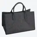 Bild 1 von Filz-Tasche mit Tragegriff, ca. 40x25x25cm, Dark-gray