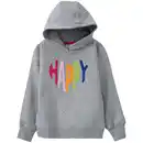 Bild 1 von Mädchen Hoodie mit Schriftzug HELLGRAU