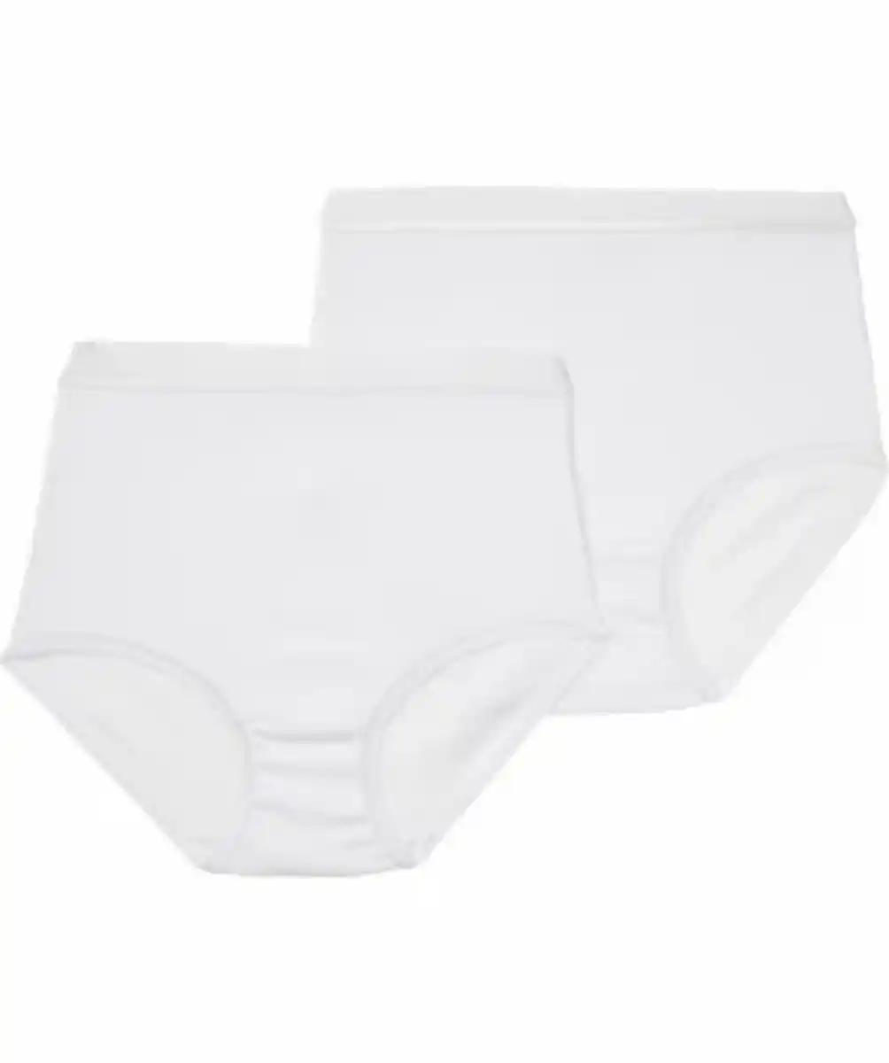 Bild 1 von Bequeme Slips, 2er-Pack, Janina, weiß