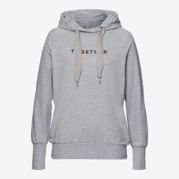 Bild 1 von Damen-Sweatshirt mit Schriftzug, Gray