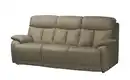 Bild 3 von Wohnwert Sofa 3-sitzig aus Echtleder mit manueller Relaxfunktion Ambra ¦ braun ¦ Maße (cm): B: 218 H: 102 T: 102 Polstermöbel > Sofas > 3-Sitzer - Möbel Kraft