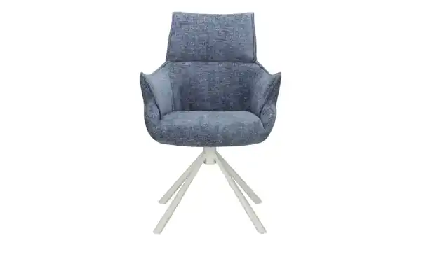 Bild 3 von Primo Armlehnstuhl drehbar Danae ¦ blau ¦ Maße (cm): B: 59,5 H: 91 T: 65 Stühle > Esszimmerstühle - Möbel Kraft