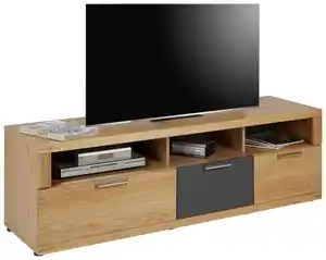 Z2 TV-Lowboard BIANCO, Teilmassiv