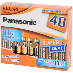 Panasonic Batterien AAA