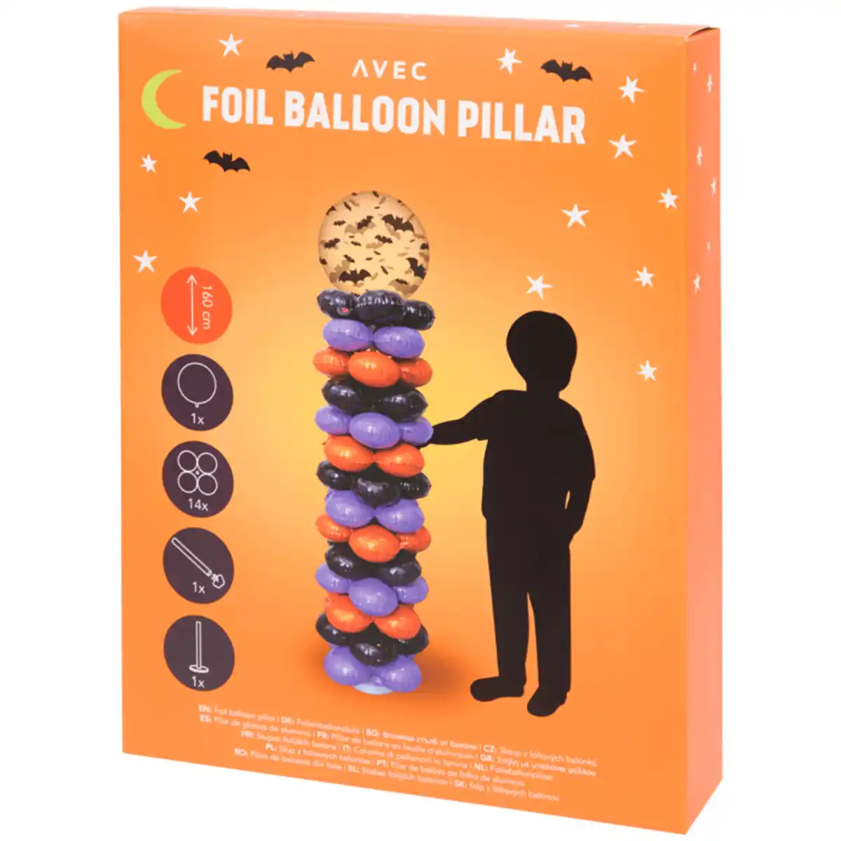 Bild 3 von Avec Folienballon-Säule für Halloween