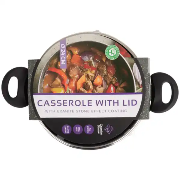 Bild 3 von Kasserolle mit Graniteffekt-Beschichtung