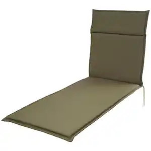Auflage grün Polyester B/H/L: ca. 63x4,5x190 cm
