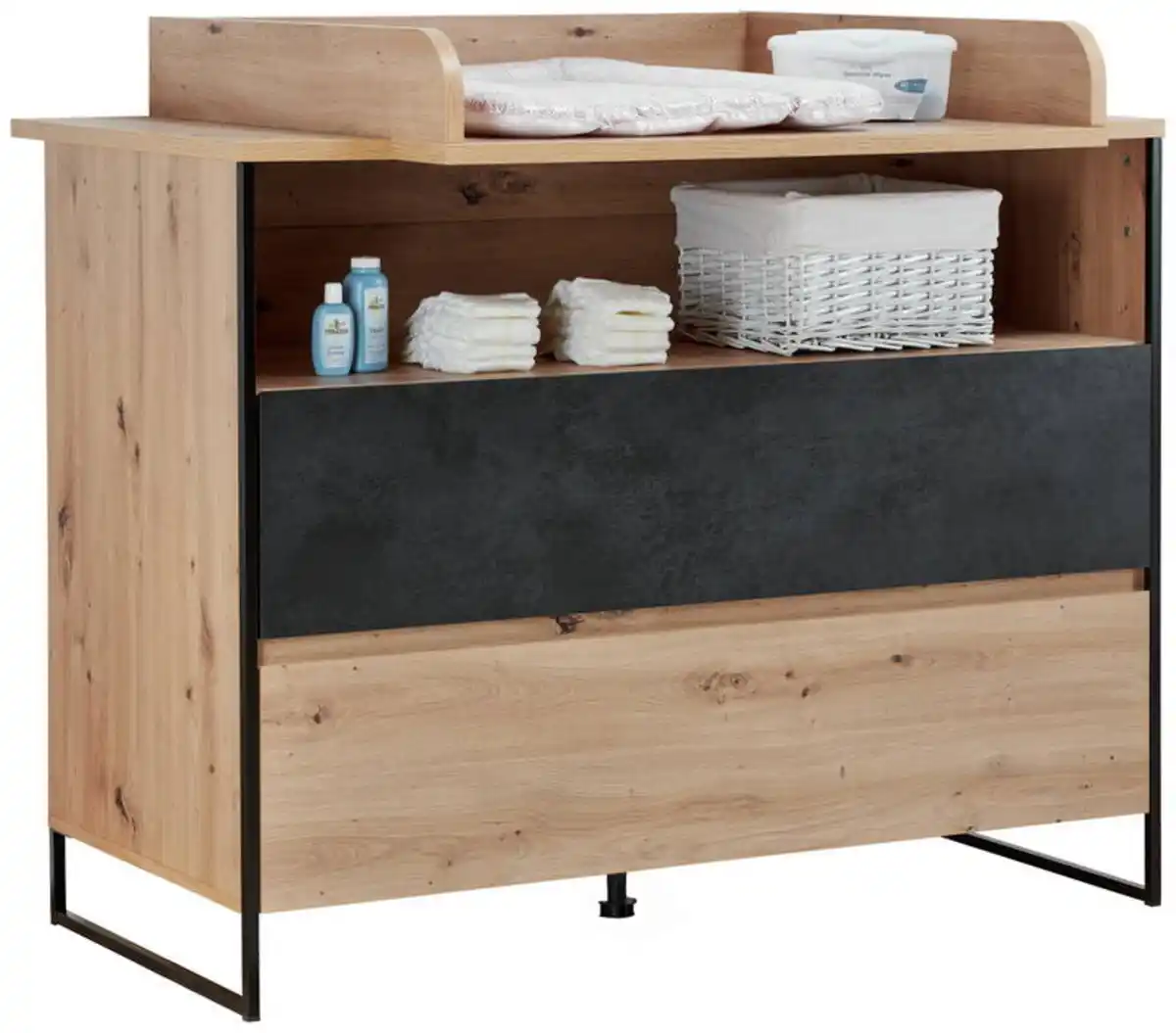 Bild 1 von MyBaby Wickelkommode YUNAI, Holznachbildung