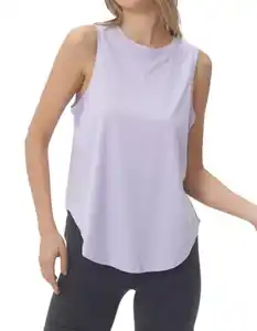 sissycos Damen Sport Tank Top Ärmellos, Sanft Racerback Shir