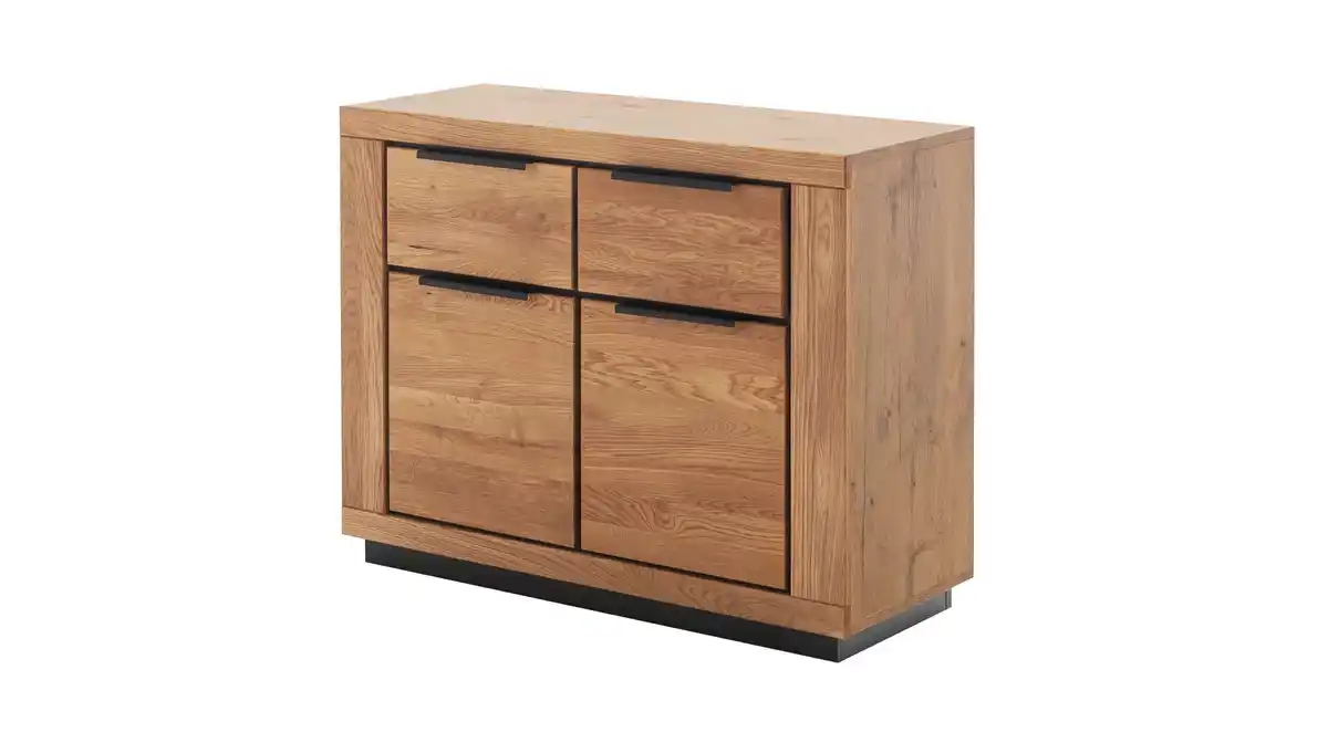 Bild 1 von Kommode mit Schubladen Wildeiche geölt teilmassiv 102 x 40 cm - GRENO